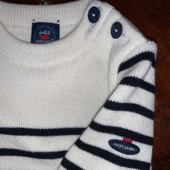 Boys Petit Saint James Sweater - Picture 5 of 6